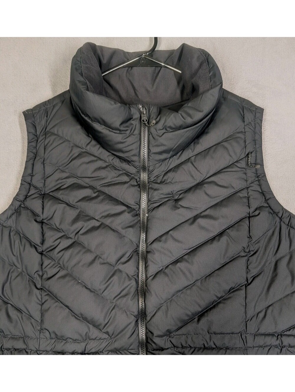 Duluth Trading Men 4XL Black Pertex Quantum Down Puffer Vest Lightweight Winters